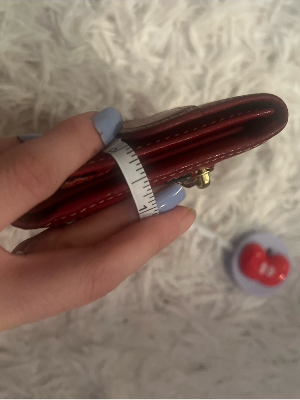 Dooney & Bourke Red Leather Wallet - Picture 12 of 17